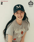 Slim Tshirt FLOWERMARDI BLOSSOM Grey Ivory