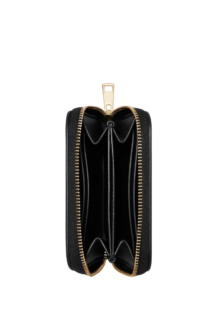 Small Ella Bio Zip Wallet Black