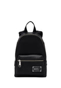 Small Leather Workwear Backpack Black