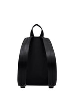 Small Leather Workwear Backpack Black