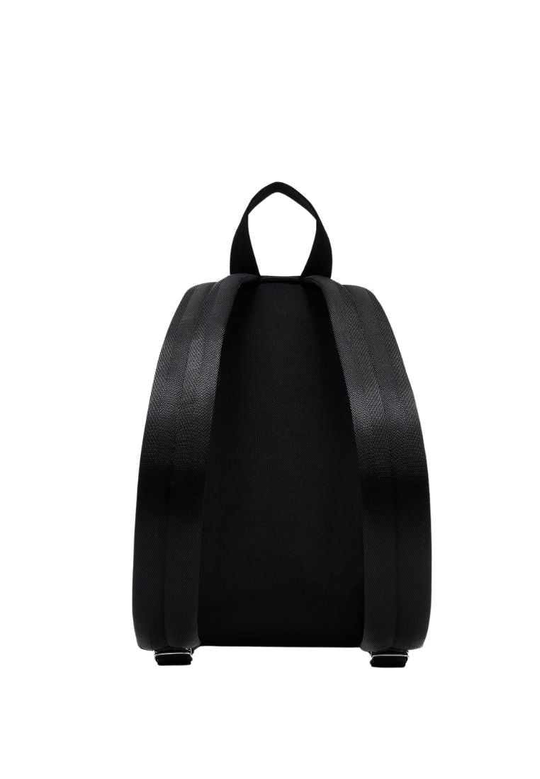 Small Leather Workwear Backpack Black