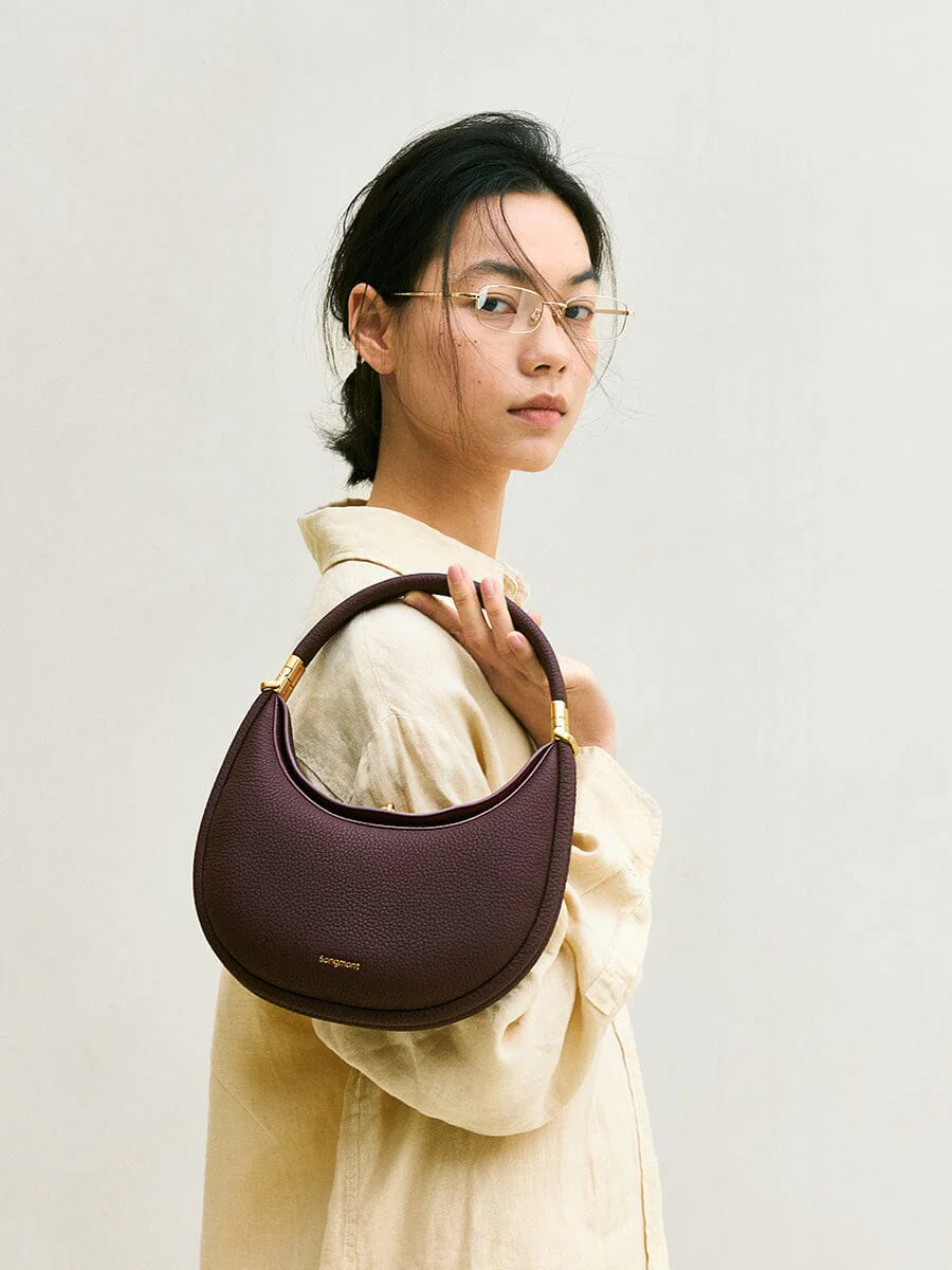 Small Luna Bag Burgundy