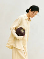 Small Luna Bag Burgundy