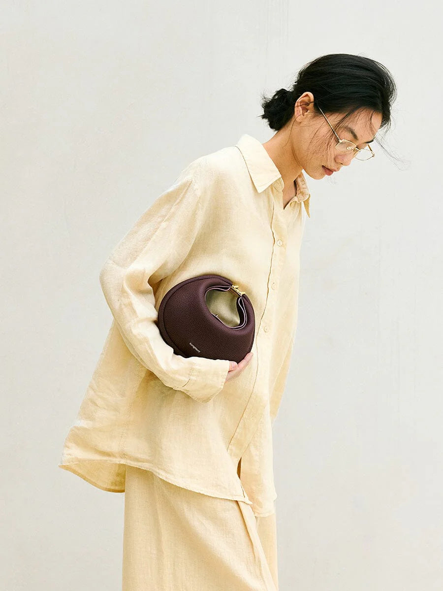 Small Luna Bag Burgundy