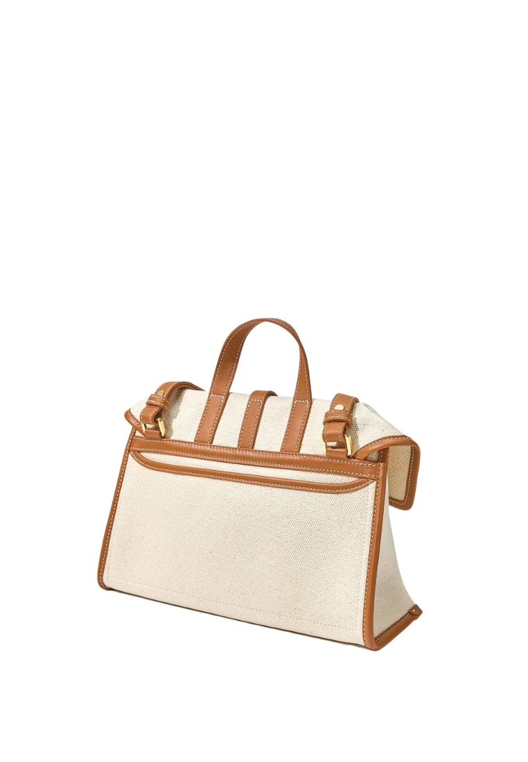 Small Shan Satchel Bag - Canvas