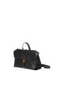 Small Shan Satchel Bag Onyx
