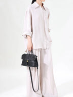Small Shan Satchel Bag Onyx