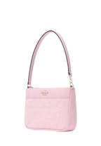 Spade Flower Quilted Fabric Convertible Wristlet Pink Horizon