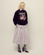 Sweatshirt FLOWERMARDI JARDIN Black Pale Pink