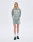 Sweatshirt FLOWERMARDI NEEDLEWORK Grey Cream