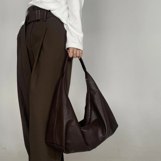 Swing Bag L Dark Brown