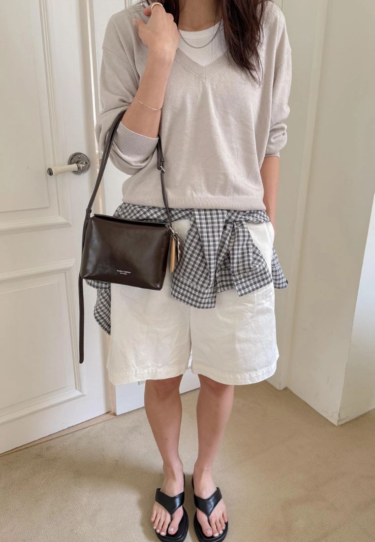 TV Bag Dark Brown