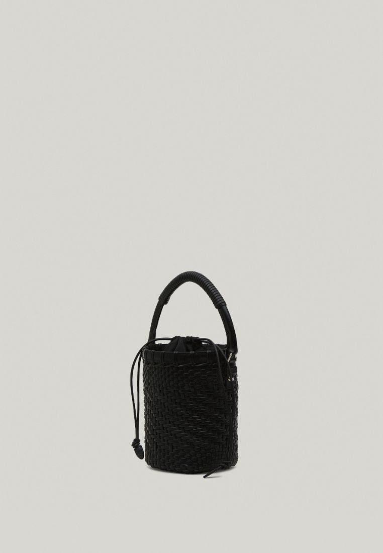 TWIG BASKET TOTE BAG dried black