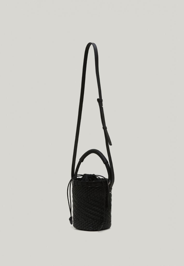 TWIG BASKET TOTE BAG dried black