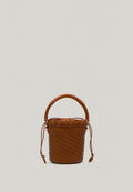 TWIG BASKET TOTE BAG dried tan
