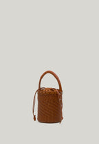 TWIG BASKET TOTE BAG dried tan