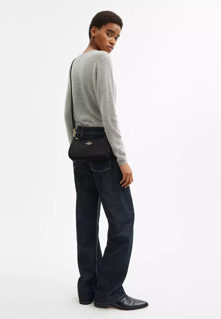 Teri Shoulder Bag Gold Black