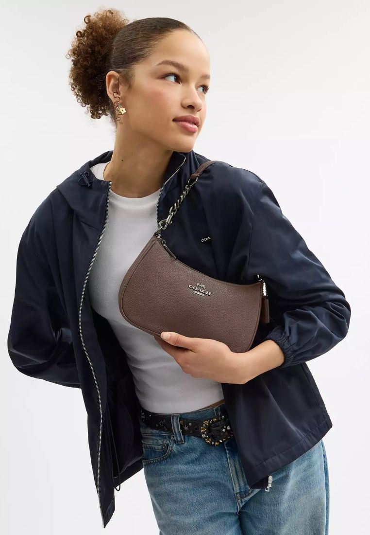 Teri Shoulder Bag Gunmetal Darkstone