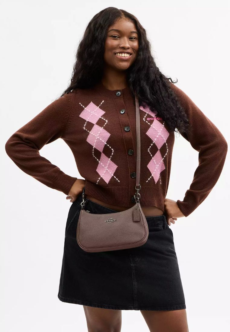 Teri Shoulder Bag Gunmetal Darkstone