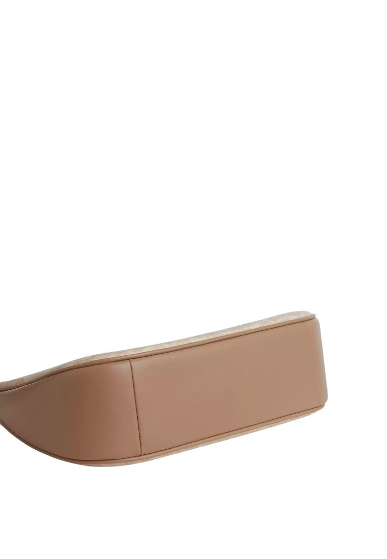 Teri Shoulder Bag In Signature Canvas Silver Sand Taupe