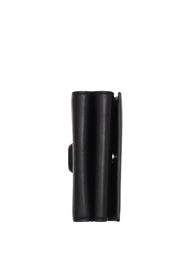 The Leather J Marc Trifold Wallet Black