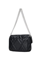 The Quilted Leather J Marc Shoulder Bag Black