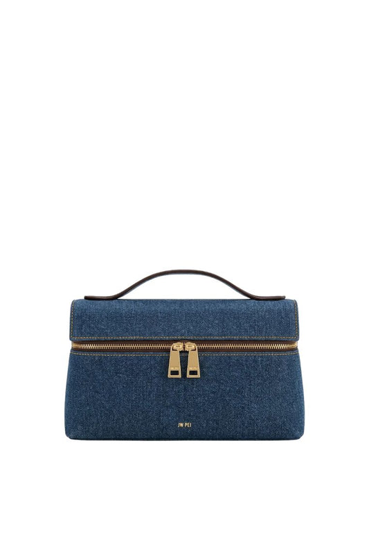 Thea Top Handle Bag - Denim