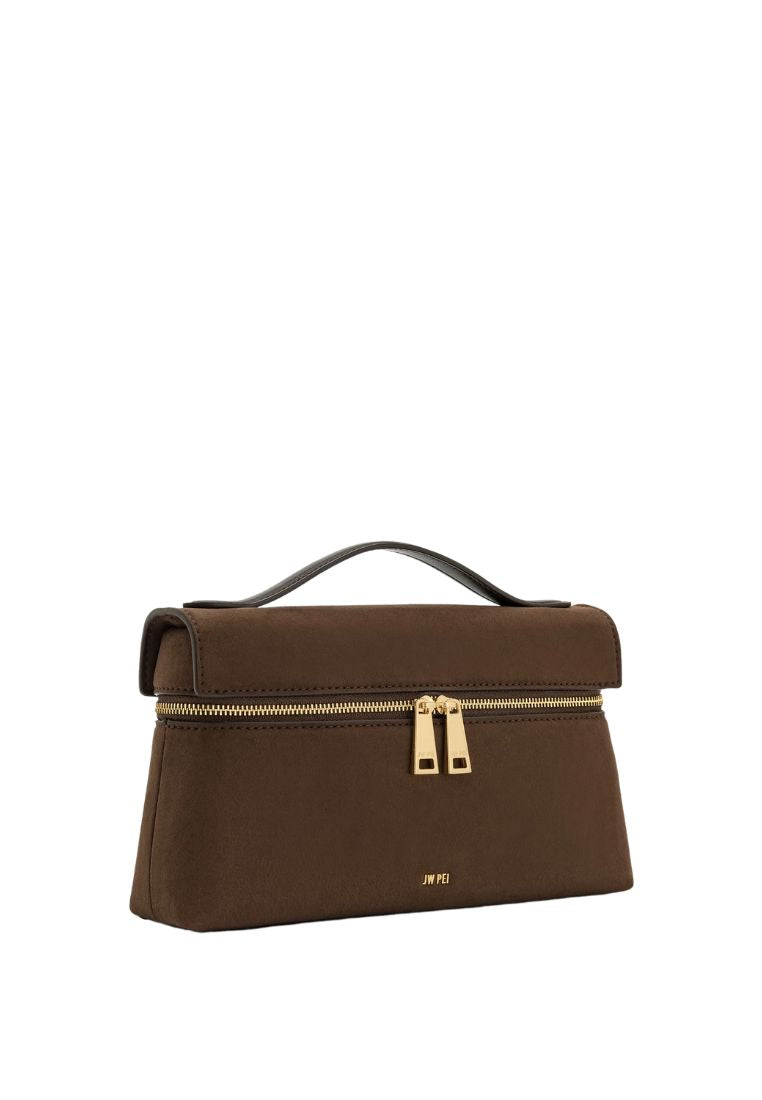 Thea Top Handle Bag - Mocha Brown
