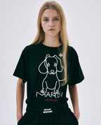 Tshirt DDANJI CH.02 Black White