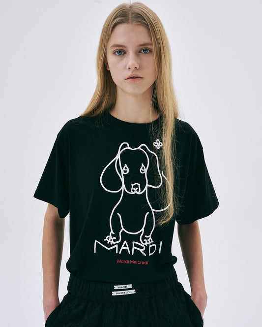 Tshirt DDANJI CH.02 Black White