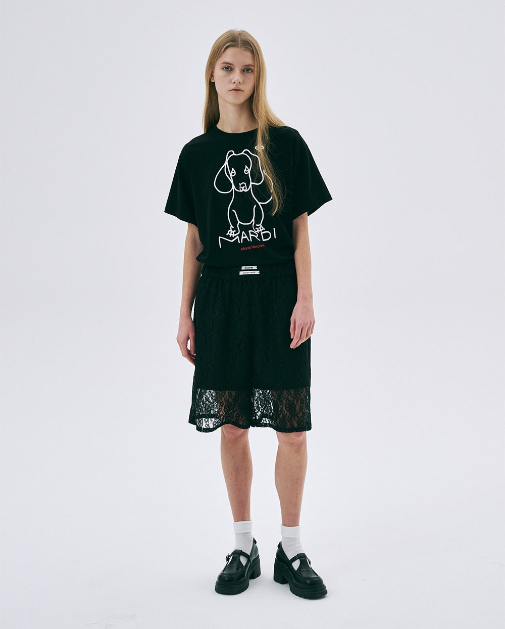 Tshirt DDANJI CH.02 Black White