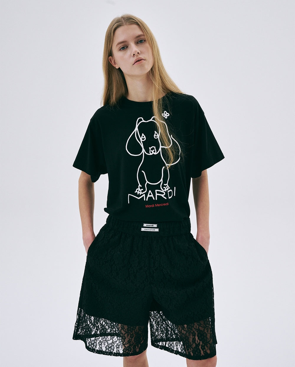 Tshirt DDANJI CH.02 Black White