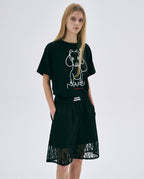 Tshirt DDANJI CH.02 Black White