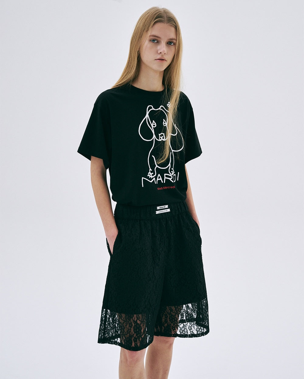 Tshirt DDANJI CH.02 Black White