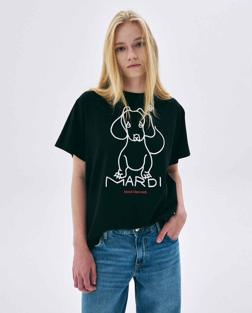 Tshirt DDANJI CH.02 Black White