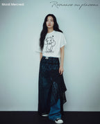 Tshirt DDANJI CH.02 Ivory Black