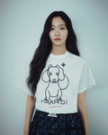 Tshirt DDANJI CH.02 Ivory Black