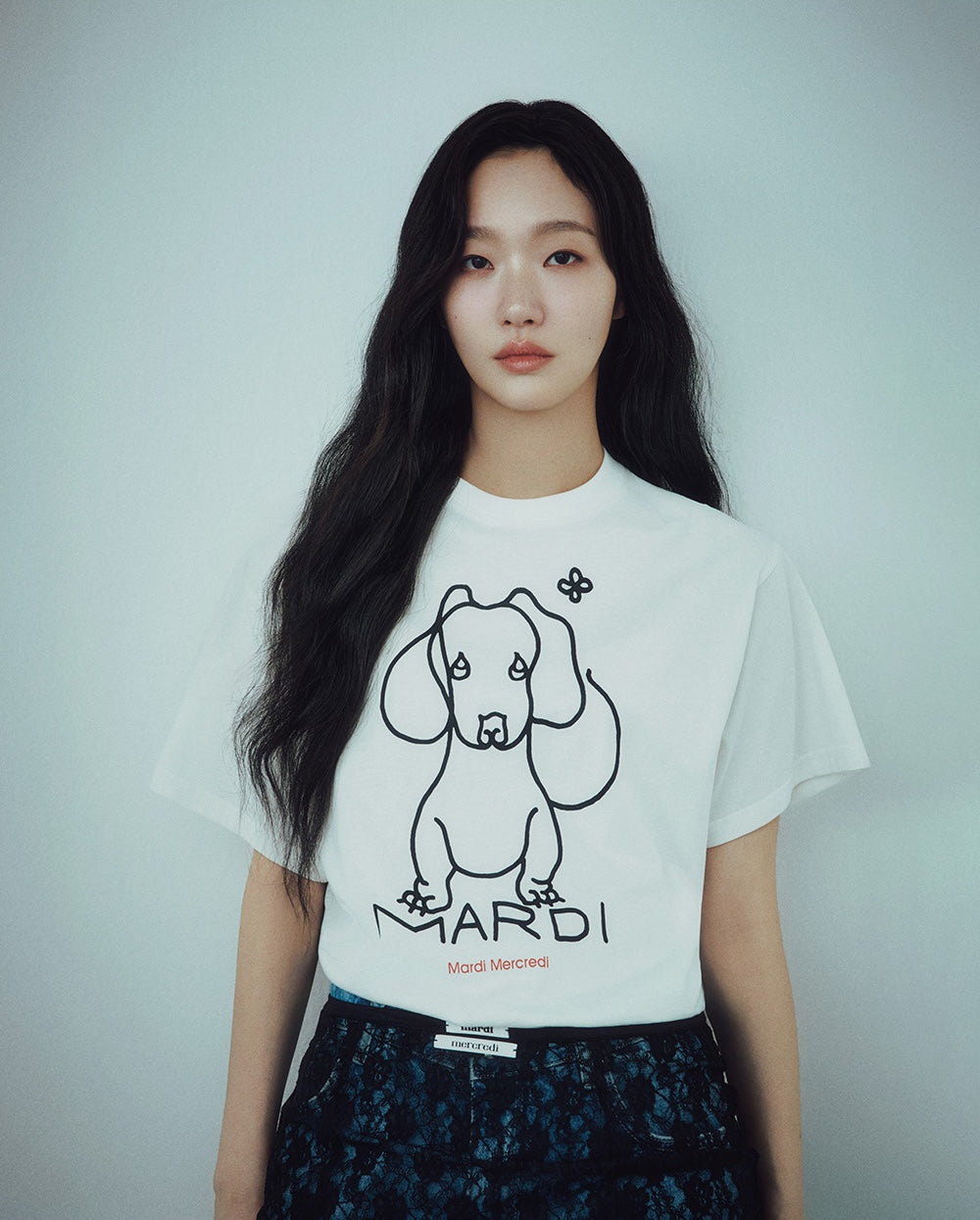 Tshirt DDANJI CH.02 Ivory Black