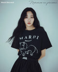 Tshirt DDANJI CH.06 Black White