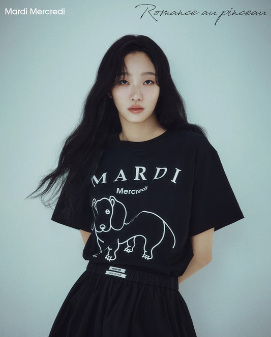 Tshirt DDANJI CH.06 Black White