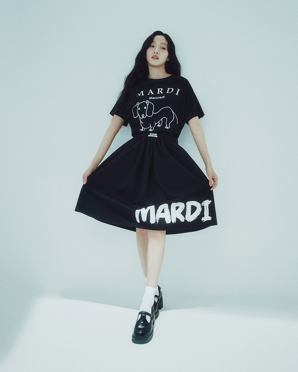 Tshirt DDANJI CH.06 Black White