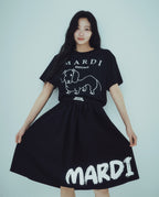 Tshirt DDANJI CH.06 Black White