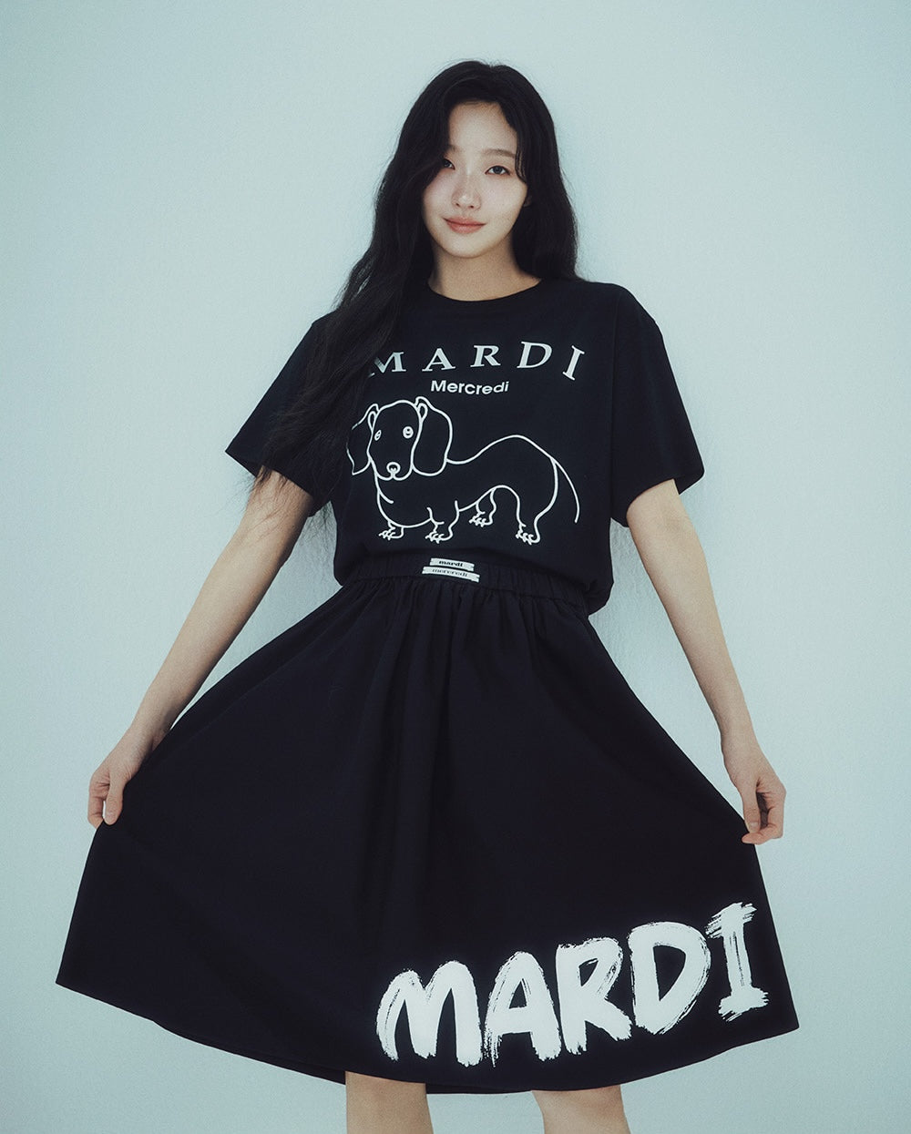 Tshirt DDANJI CH.06 Black White