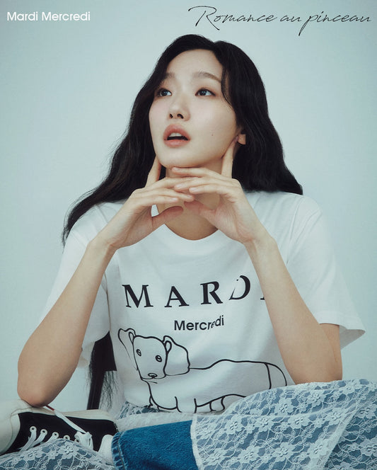 Tshirt DDANJI CH.06 Ivory Black