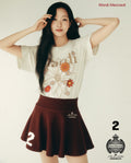 Tshirt FLOWERMARDI BLOSSOM Oatmeal Taupe