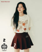 Tshirt FLOWERMARDI BLOSSOM Oatmeal Taupe