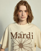 Tshirt FLOWERMARDI Butter Brown