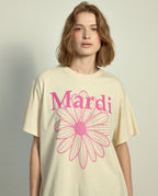 Tshirt FLOWERMARDI Butter Deep Pink
