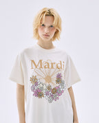 Tshirt FLOWERMARDI JARDIN Cream Peanut