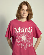 Tshirt FLOWERMARDI Pink Ivory
